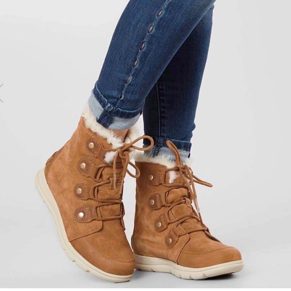 Sorel Explorer Joan - Camel Brown, Ancient Fossil